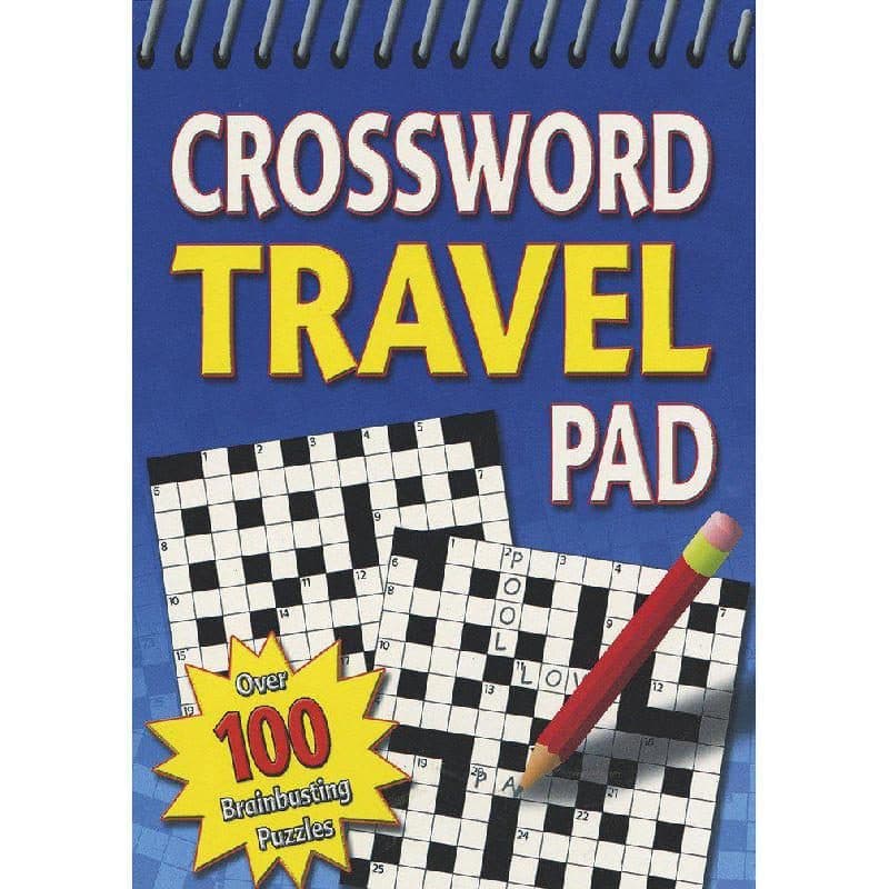 Crossword Travel Pad