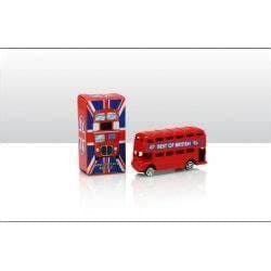 Baby London Bus Figure Metal