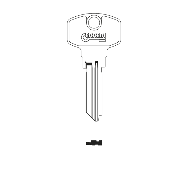 Yale / Euro Anti Snap Lock Pk10 Key Blank Errebi YU14 JMA/ YA 273D Silca- YA87