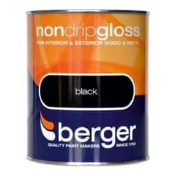Berger Non Drip Gloss Black 250ml 1