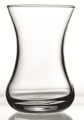 pb Incebelli 6pcs Tea Glass 155ml - silver