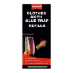 Rentokil Clothes Moth Glue Trap Refills 2