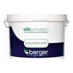 Berger Vinyl Silk Brilliant White 10Ltr 2