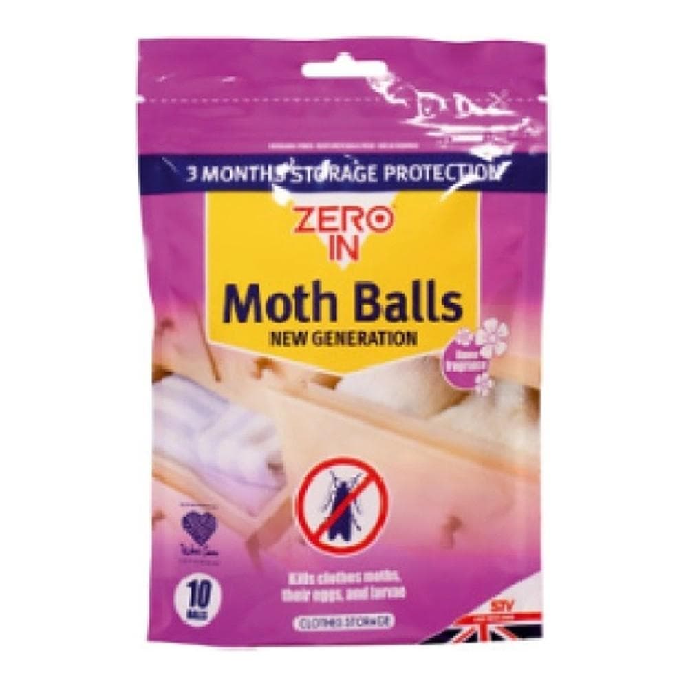 STV Zero Moth Balls 10pk