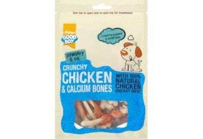 Good Boy Crunchy Chicken & Calcium Bones 100g.