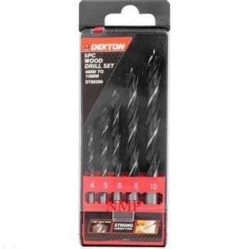 Dekton 5pc Wood Drill Set 4-5-6-8-