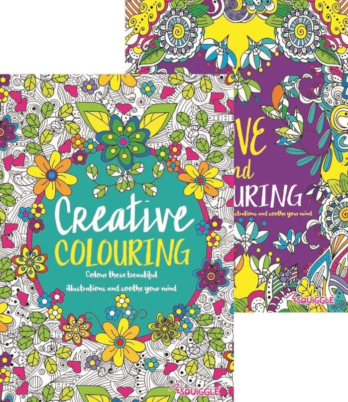 Adult Colouring Book 3 & 4