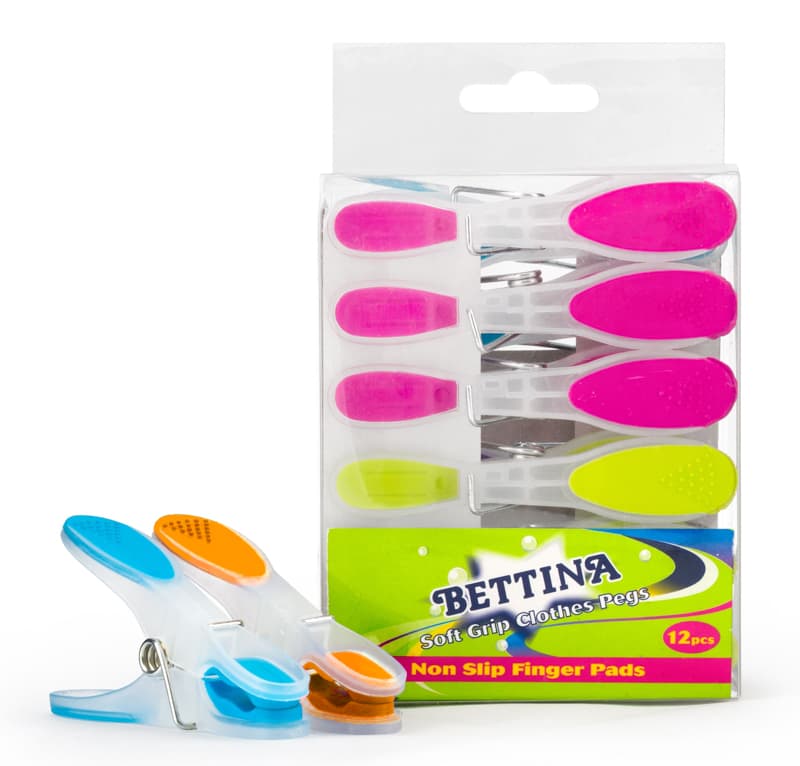 Bettina 12pc Soft Pegs