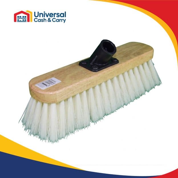 12" Soft Cream PVC Varnish Broom Head 300 (P/B 23mm)