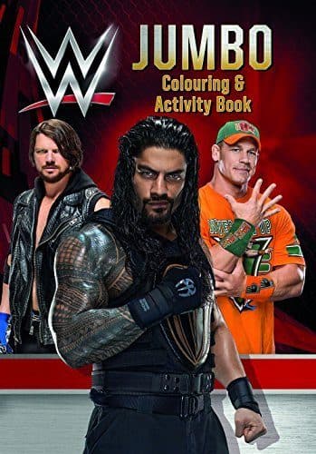 WWE Jumbo Colouring Book