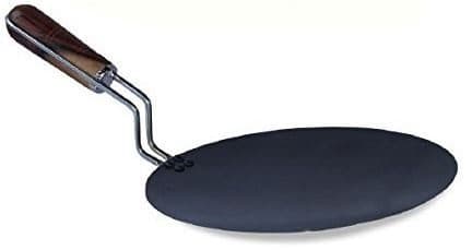 Iron Tawa 12" (Wire Wood Handle)