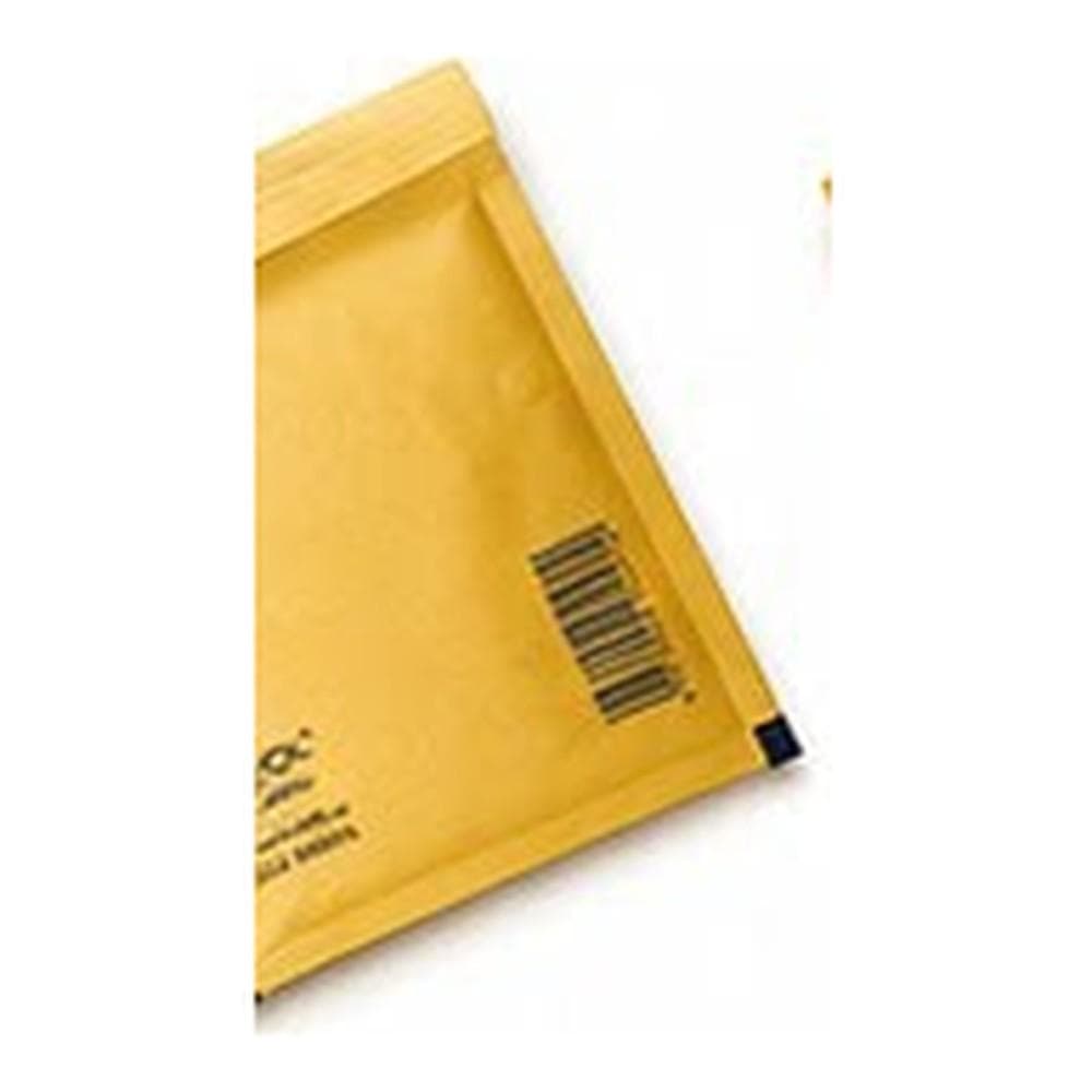 Gold Padded Bubble Envelopes Size EP2 (JL00/B) - 120x215mm