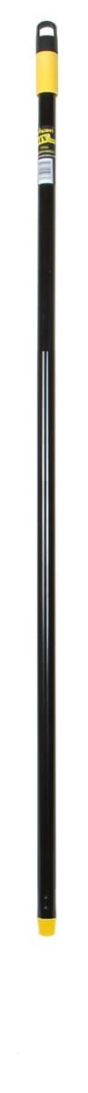 WHAM Outdoor Brushware - Heavy Duty 120cm Steel Broom Handle Black 2