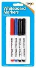 Tiger  Slim Whiteboard Markers Pack Of 4 2