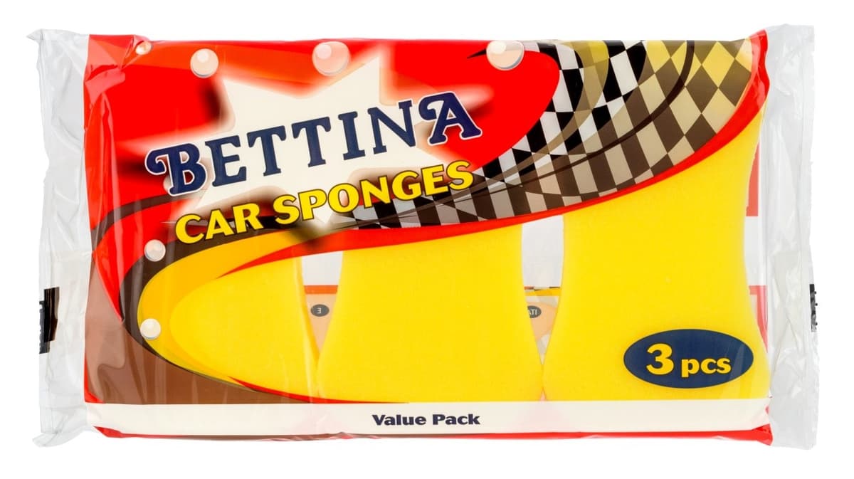 Bettina 3pc Car Sponge
