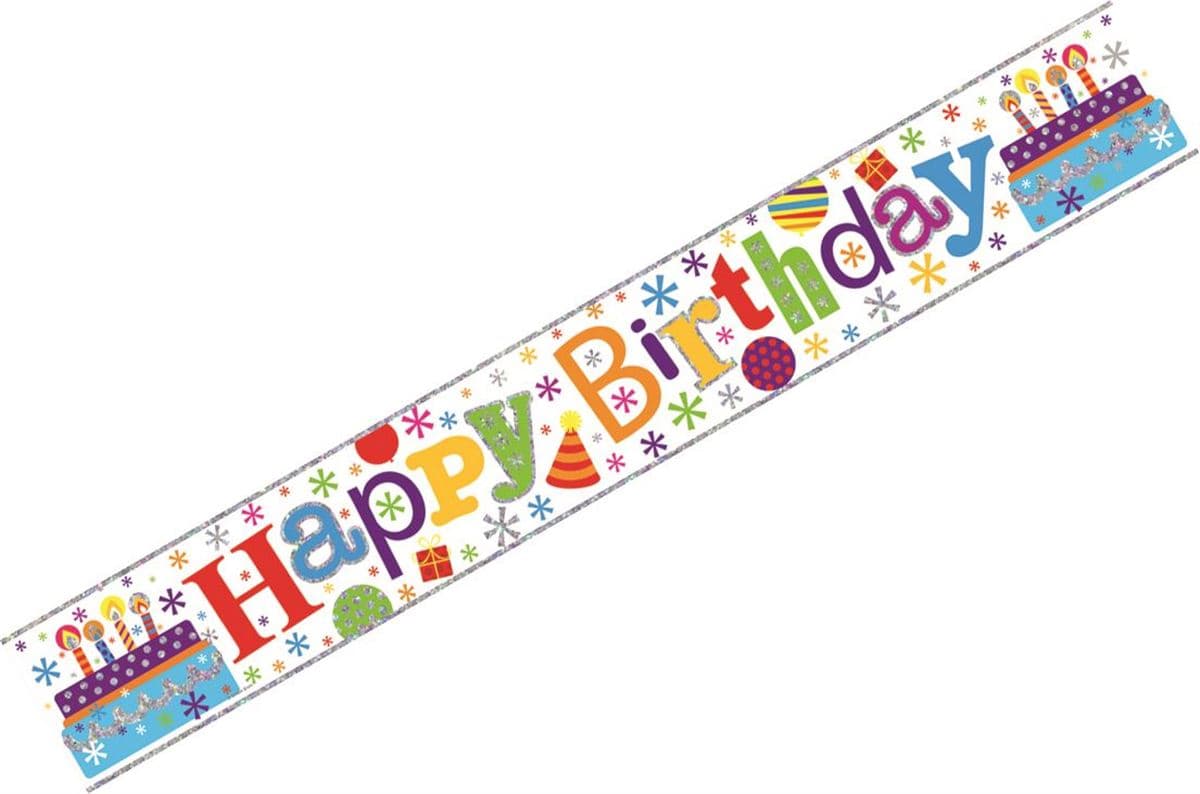 SE Happy Birthday Wall Banners