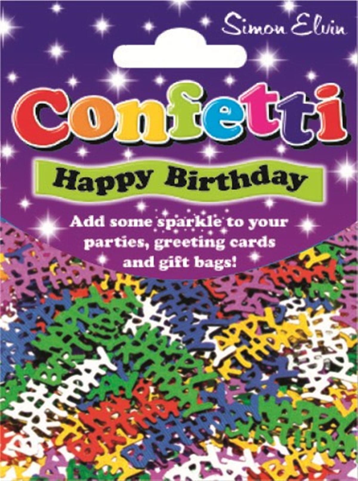 SE  Happy Bday  Asst Confetti