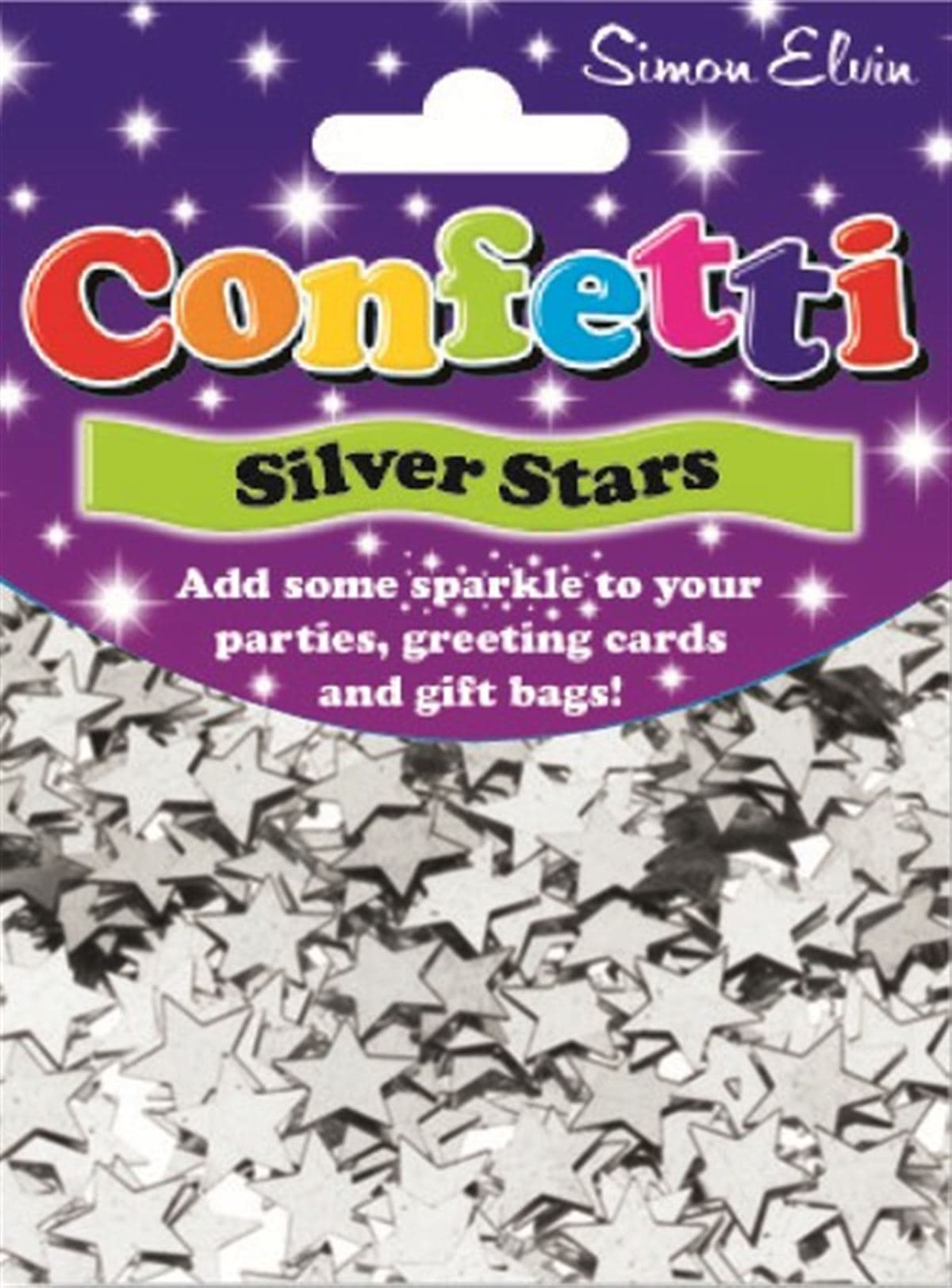SE  Silver Stars Confetti