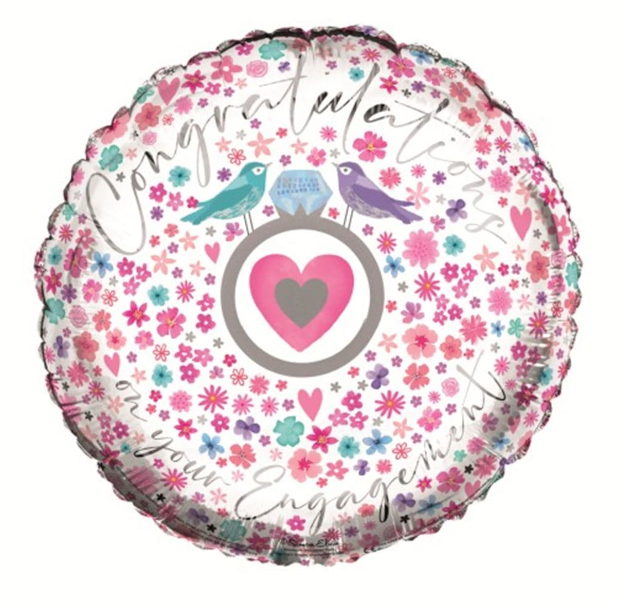 SE  Engaged Foil Balloons