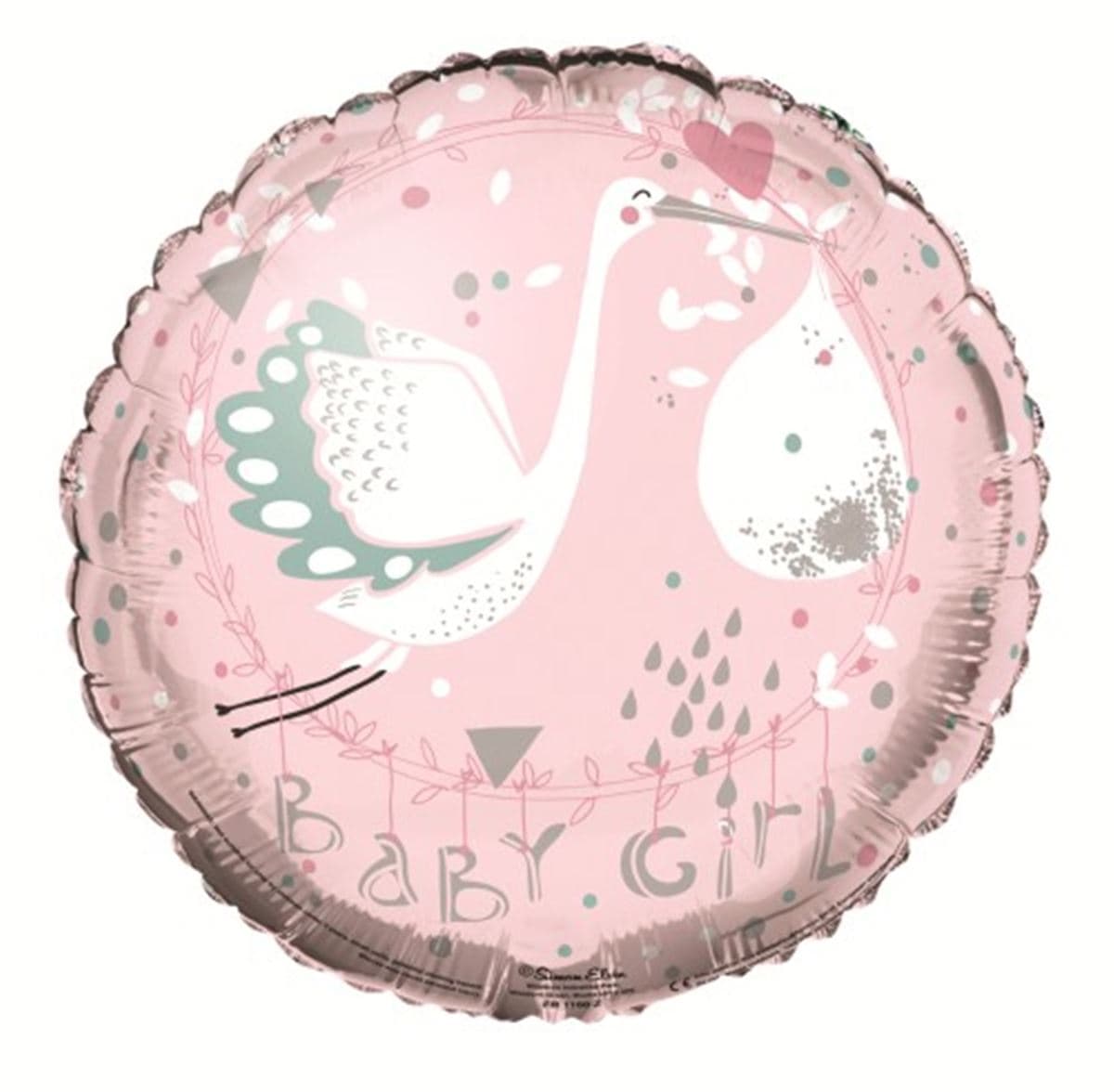 SE  It's A Girl Foil Balloons