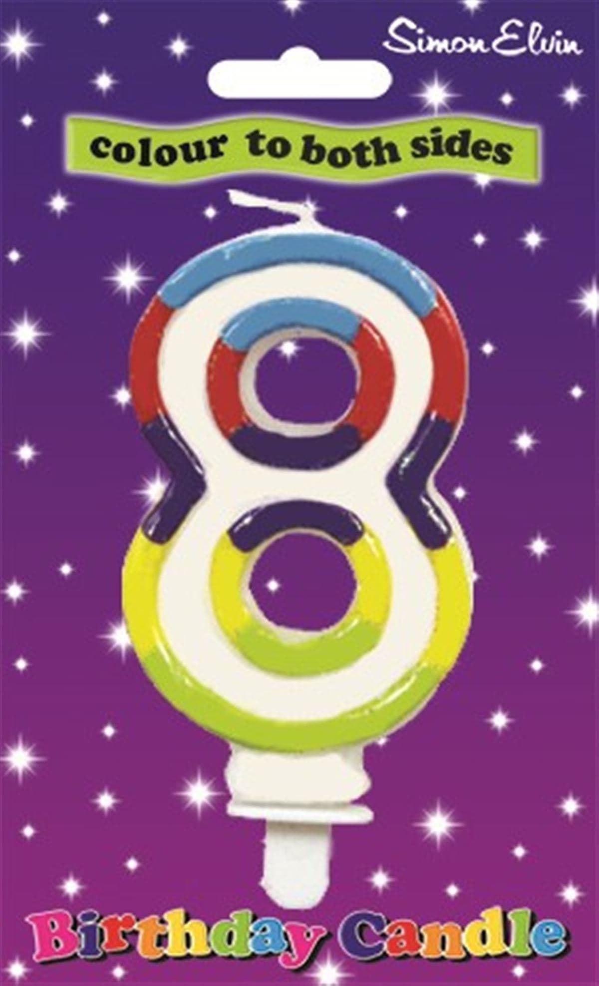 SE  Number 8 Number Candles