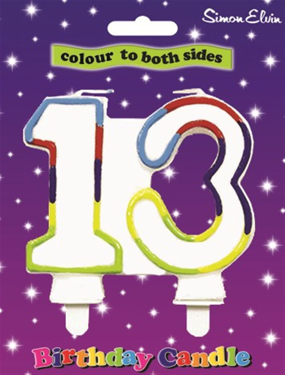 SE  Number 13 Milestone Age Candles