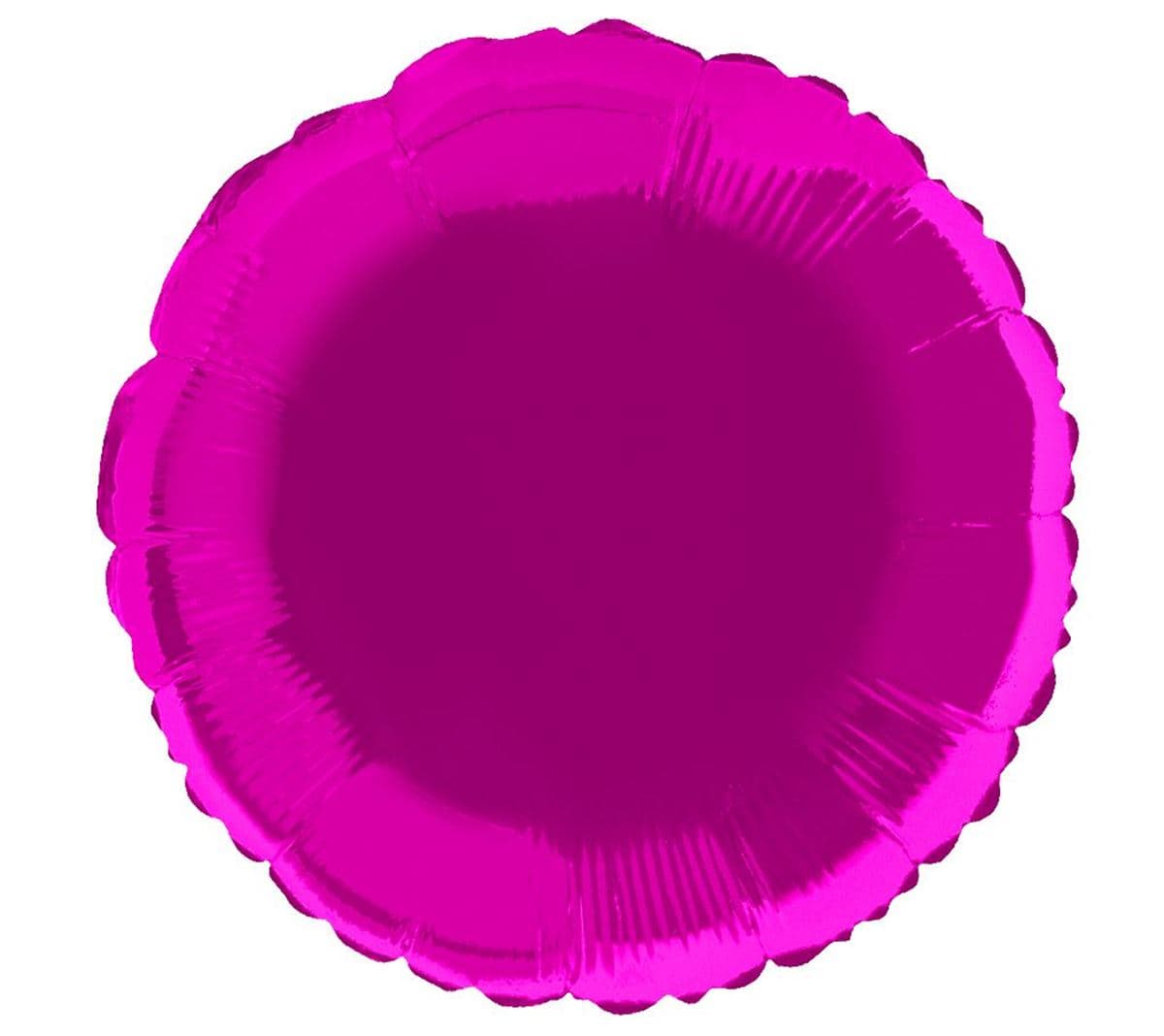 SE  Round Cerise Foil Balloons