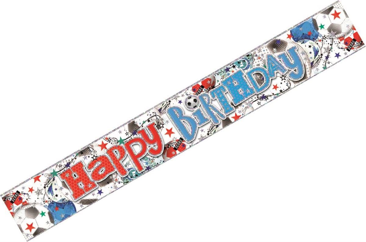SE happy Birthday Football Wall Banners
