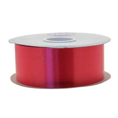 2" x 100yds Red Poly Ribbon