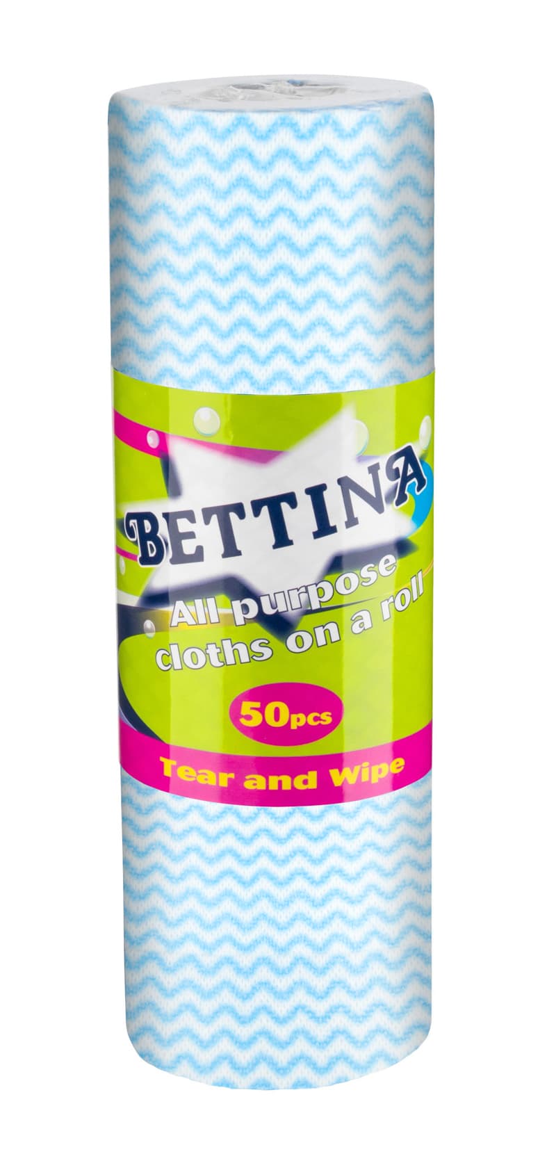 Bettina 50pc All Purpose Cloths On A Roll