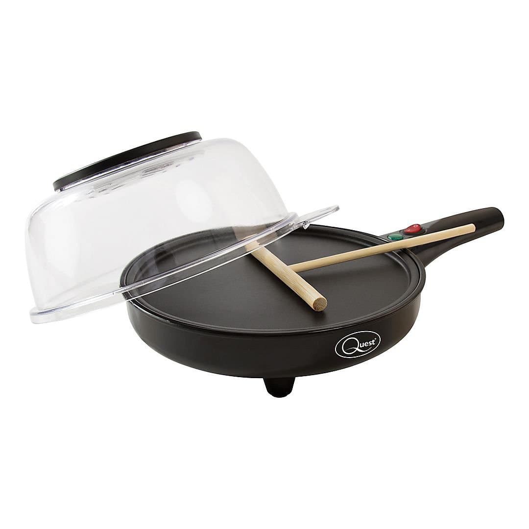 2 in 1 Popcorn & Crepe Maker
