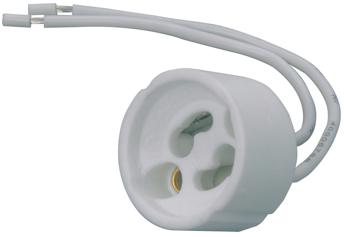 AVSL GU10 Lamp Fitting Base Bag of 10