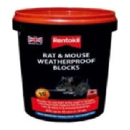 Rentokil Rat & Mouse Weatherproof Blocks 10 sachet 3