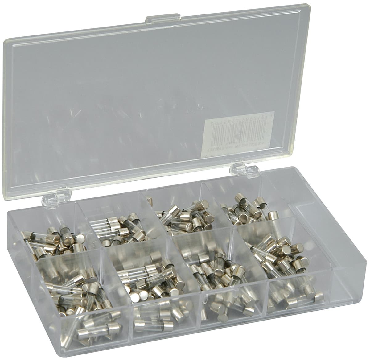 Quick Blow Glass Fuses Assortment 160pcs 799.050UK