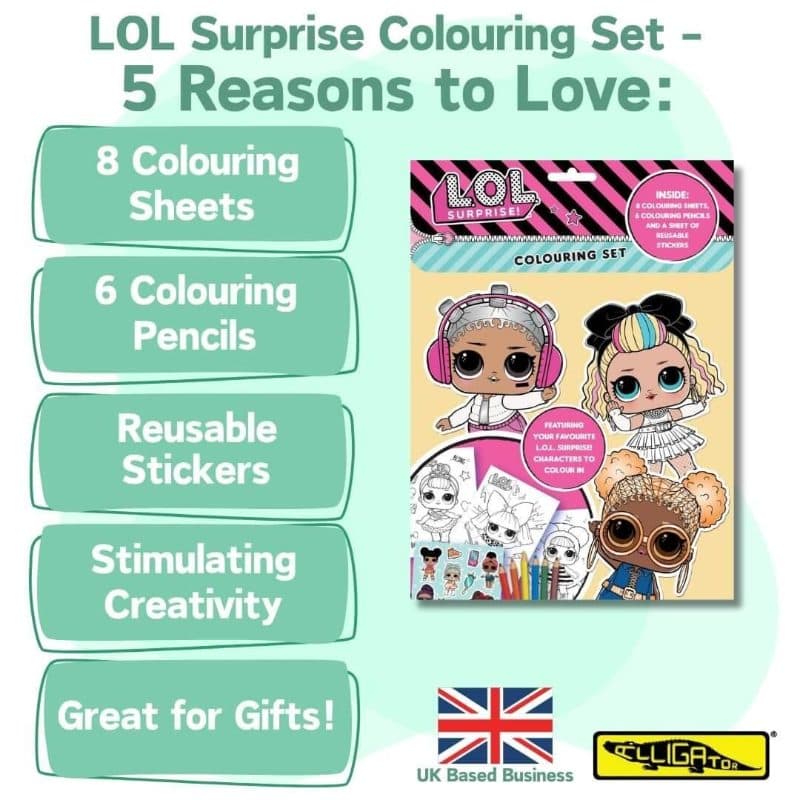 Surprise colouring set