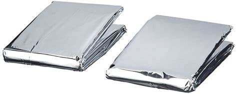 Am-Tech 2pc Emergency Blankets S4680