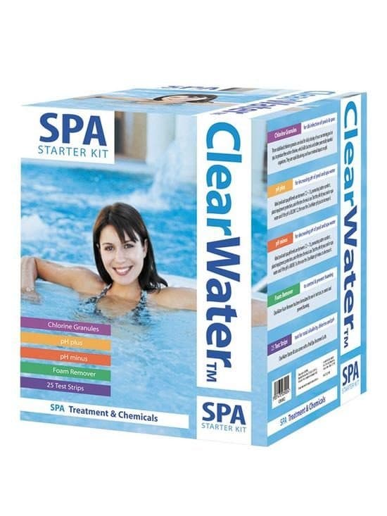 CLEARWATER ½ SIZE SPA STARTER KIT