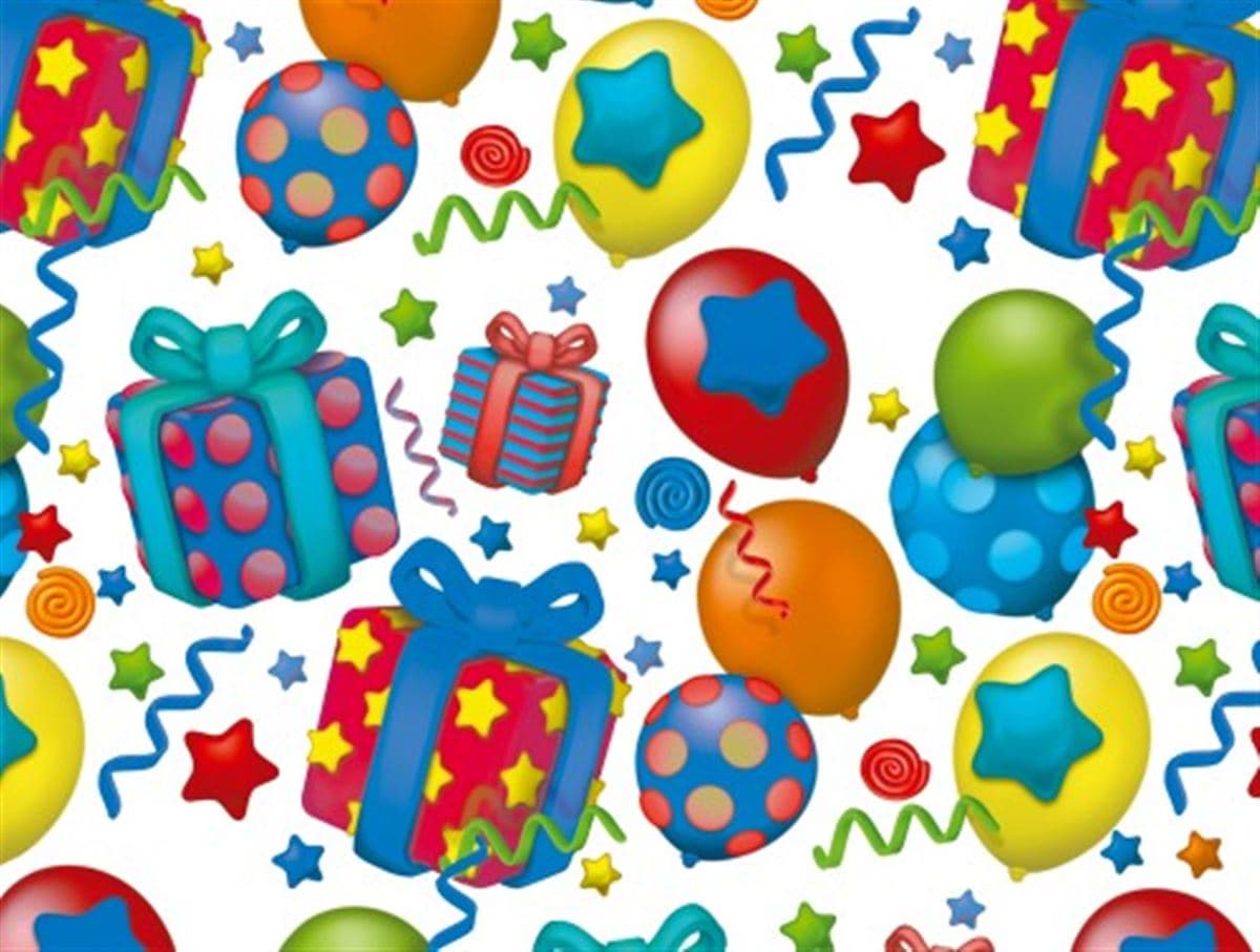 SE  Gift Wrap - Happy Birthday, Great Day