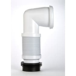 MaKe 90° Flexible WC Pan Connector 300mm - 600mm
