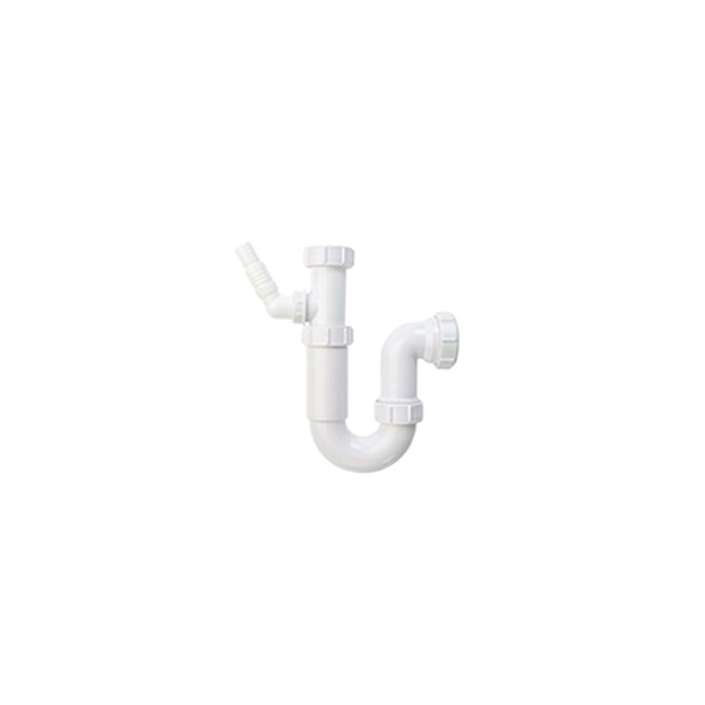 MaKe Washing Machine Trap with Seal & 1 Spigot 40mm x 75mm
