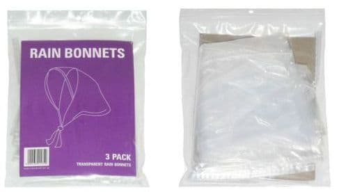 3pc rain bonnet