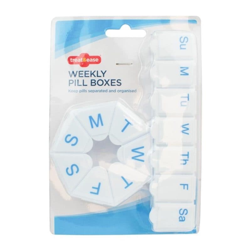 OTL 7 Day Weekly Pill Box 2pk