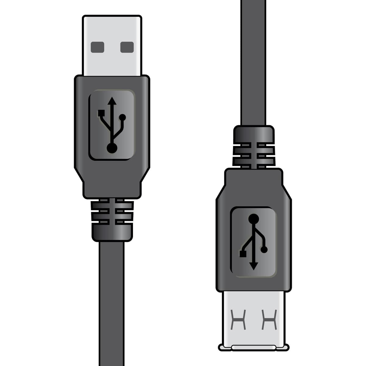 AV:LINK USB 2.0 Type A Plug to Type A Socket Leads
(113.005UK)

