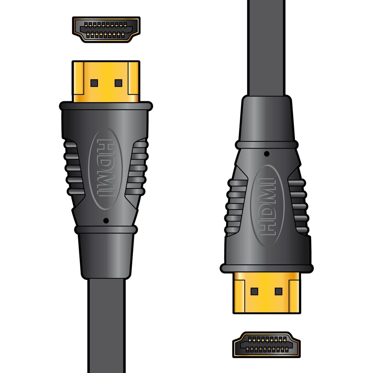 AV:LINK High Quality 4K Ready HDMI Leads - Plug to Plug 1.5m (112.138UK)