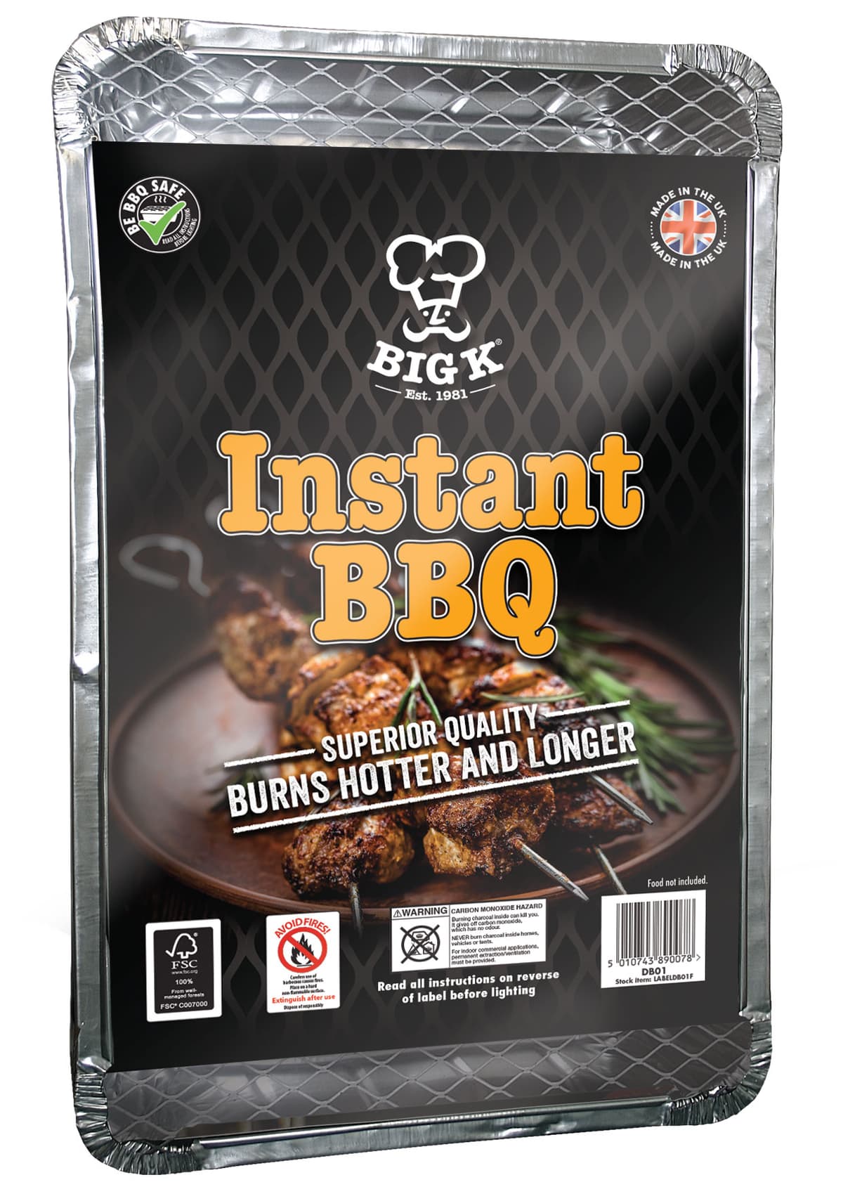 BIG K Disposable BBQ