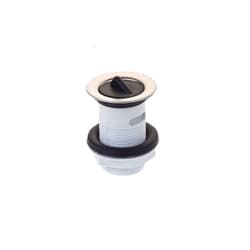 UNI SS BASIN WASTE SLOTTED 32mm