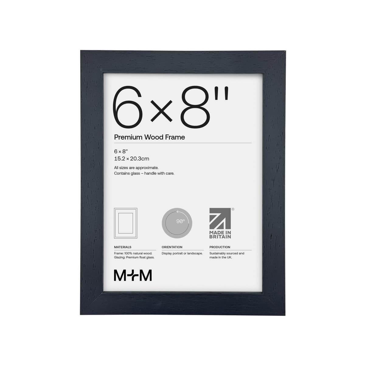 Frame Fhoto  Oxford Antique Silver A4