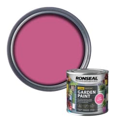 Ronseal Garden Paint Pink Jasmine 250ml 2