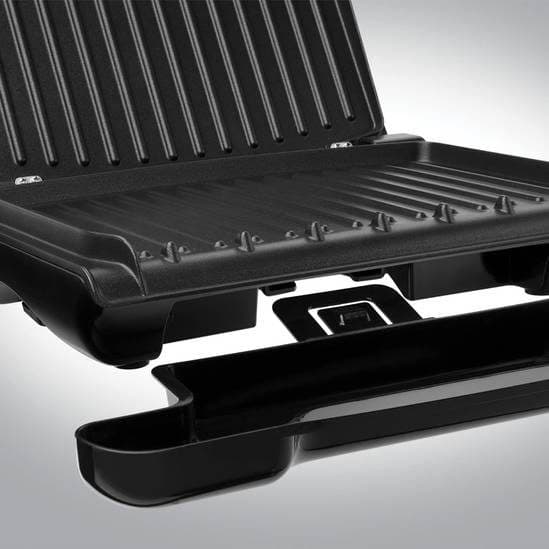 GEORGE FOREMAN FIVE PORTION FAMILY NON STICK HEALTH GRILL RED 25040