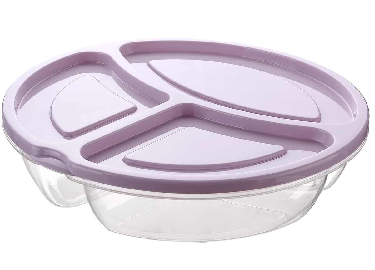 HOBBY ROUND SMART LRG 3 DIVIDED STORAGE BOX(21385)